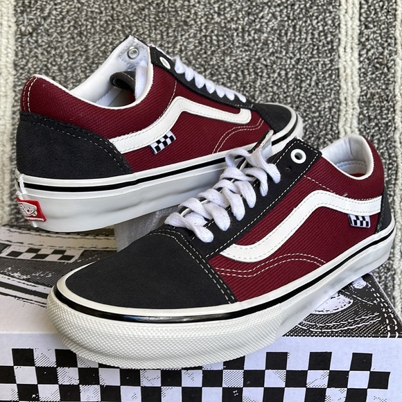 Vans Skate Old Skool Asphalt/Pomegranate WMNS - Picture 9 of 15